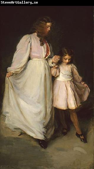 Cecilia Beaux Dorothea and Francesca a.k.a. The Dancing Lesson